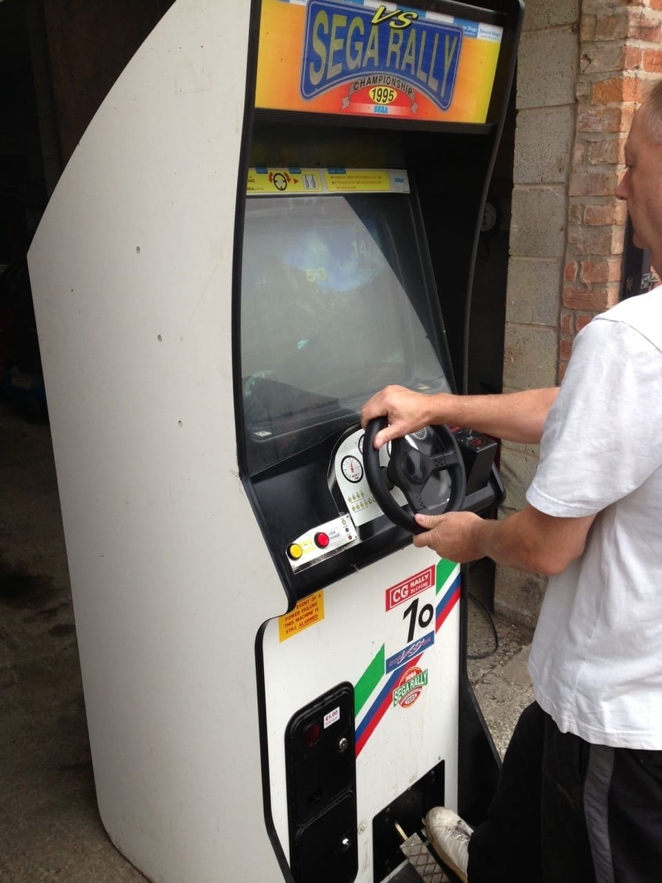 Sega Rally 1 Upright Arcade Machine
