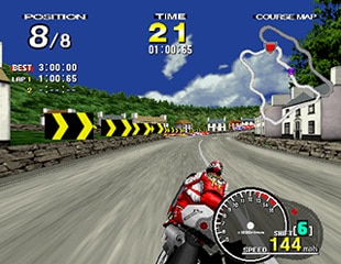 Manx TT Twin Arcade Machine