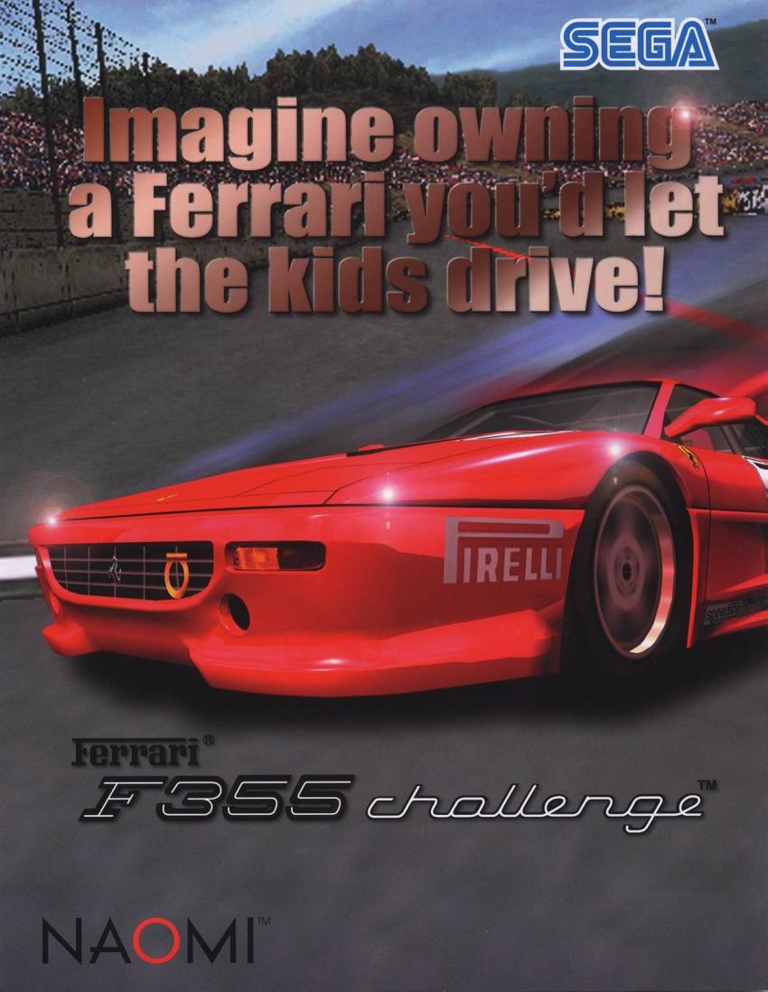 F355 Challenge Twin Arcade Machine